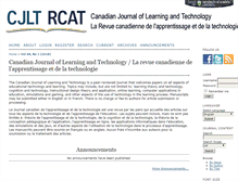 Tablet Screenshot of cjlt.ca